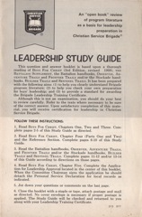 1960s Leadership Study Guide